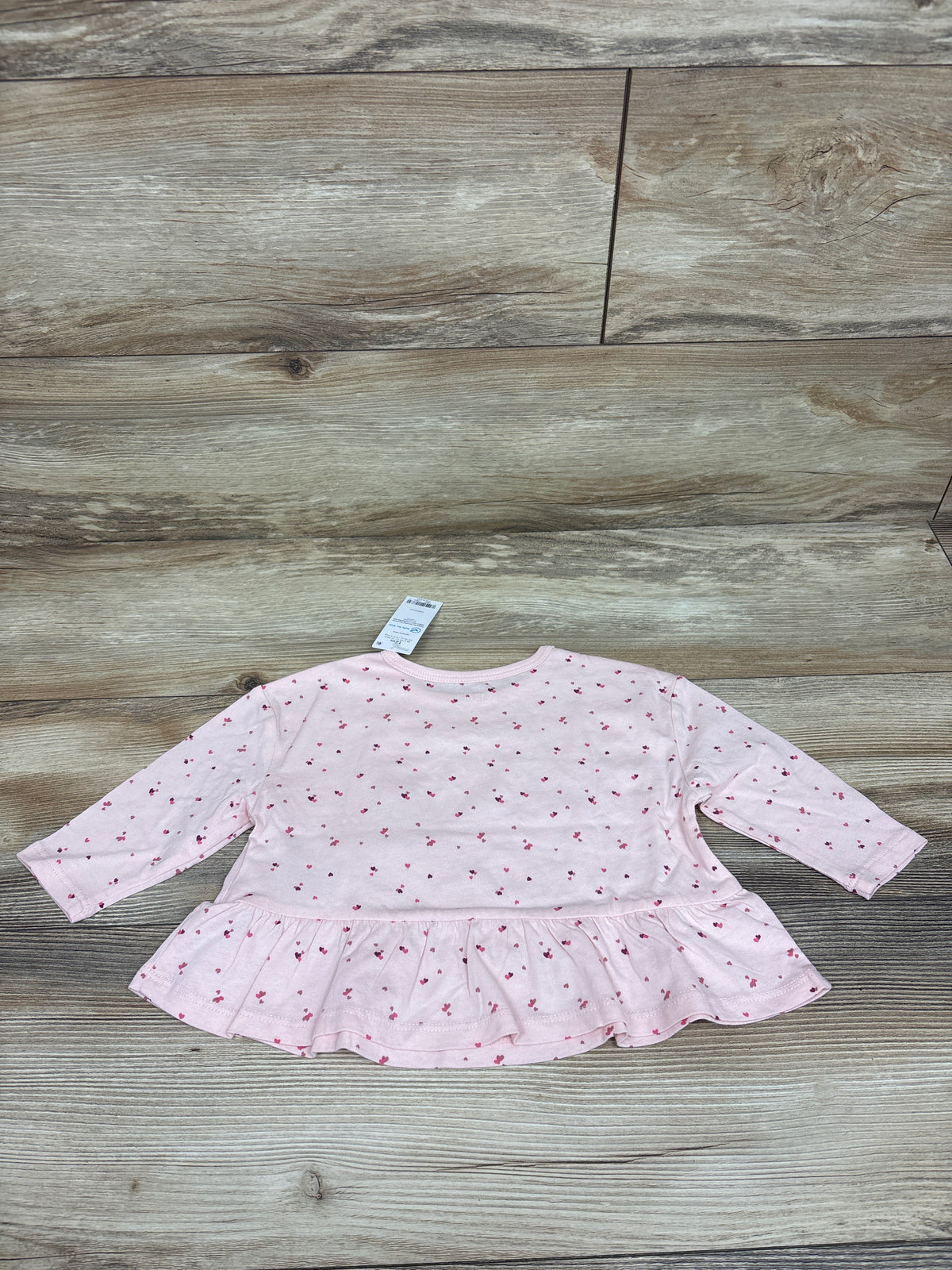 NEW Carter's Peplum Top Pink sz 12m