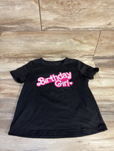 Barbie Birthday Girl Shirt Black sz 5T