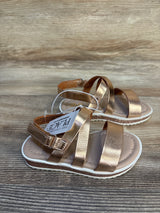 NEW Children's Place Platform Sandals Rose Gold sz 6c