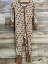 Little Sleepies Rust Rainbow Zippy sz 12-18m
