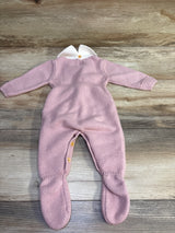 Shein Knit Collar Coverall Pink sz 3-6m