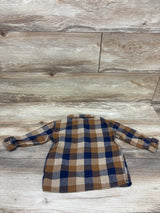 H&M Button-Up Flannel Brown sz 12m