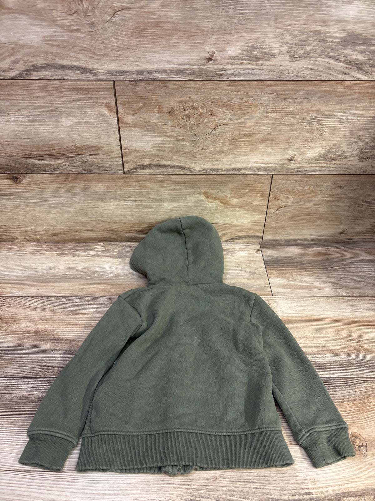 H&M Zip-Up Sweatshirt Green sz 3/4T