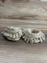 Freshly Picked Snakeskin Moccasin Sneakers Beige sz 4c