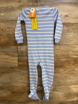 NEW Gymboree Striped Sleeper Blue sz 18-24m