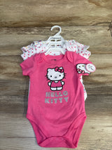 NEW Hello Kitty 3pk Bodysuits White sz 12m