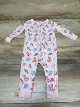 Little Me Bamboo Western Sleeper Pink sz 9m