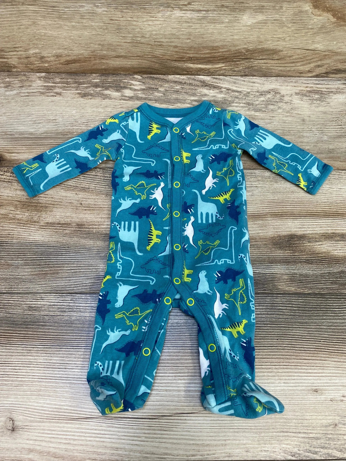 Carter's Dino Sleeper Blue sz 3m