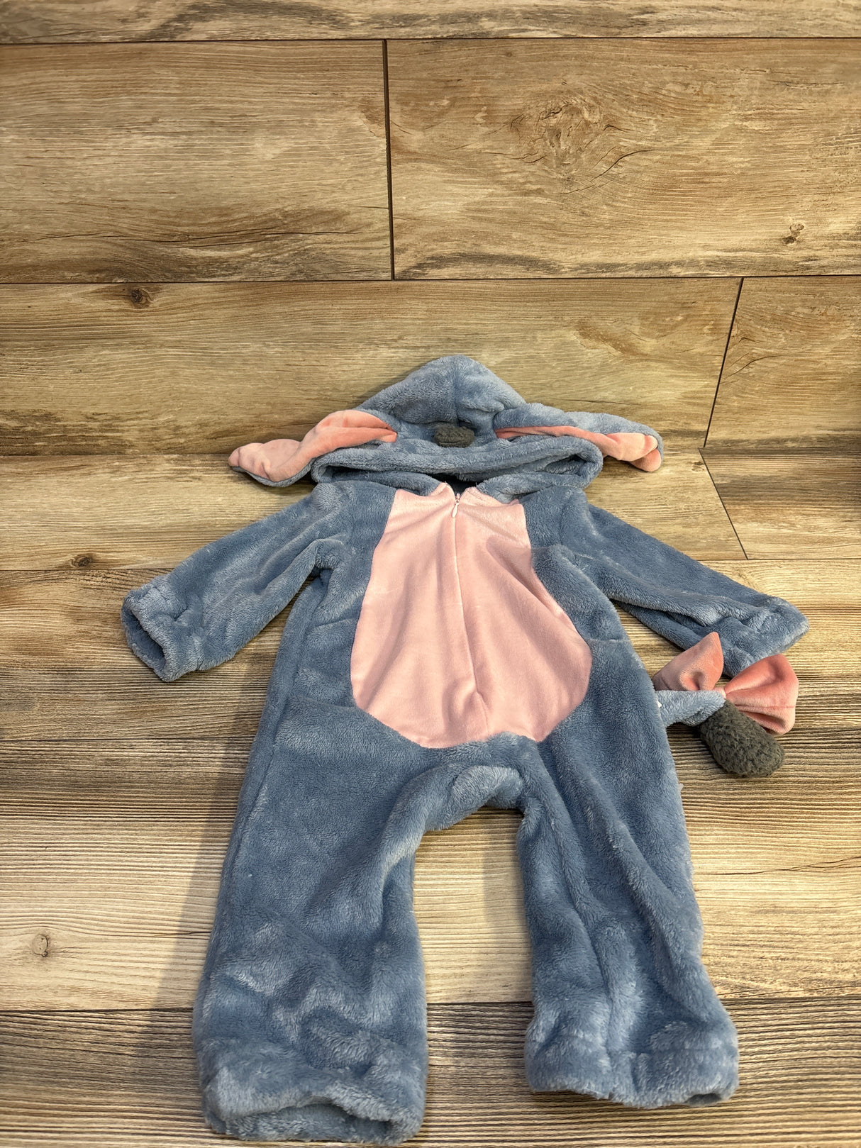 Shein Plush Bunny Costume Blue sz 9-12m