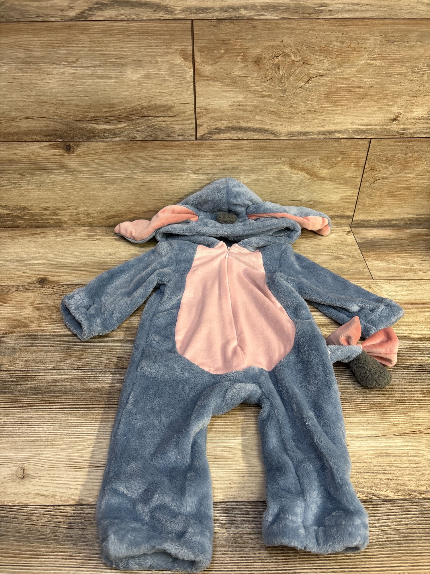 Shein Plush Bunny Costume Blue sz 9-12m