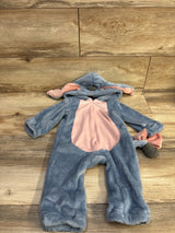 Shein Plush Bunny Costume Blue sz 9-12m
