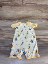 Kyte Baby x Disney Winnie The Pooh Bamboo Shortie Romper Yellow sz 12-18m