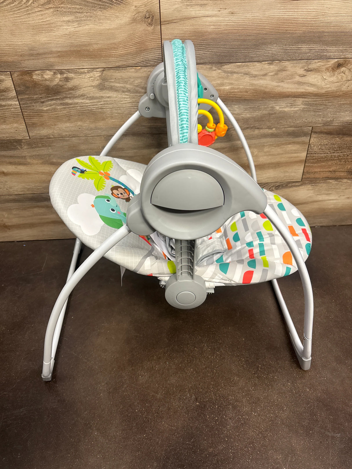 NEW Bright Starts Playful Paradise Portable Compact Baby Swing - Me n Mommy To Be