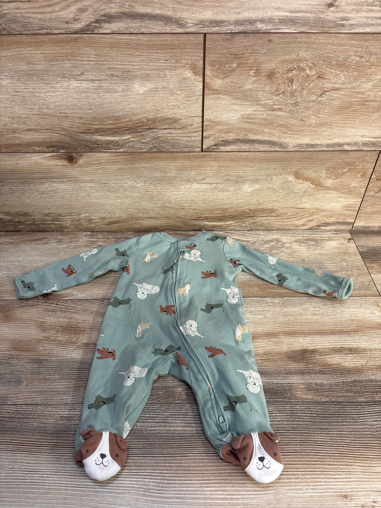 Carter's Dog Sleeper Green sz 3m