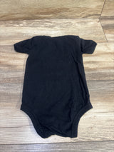 Bella + Canvas Party Animals Bodysuit Black sz 6-12m