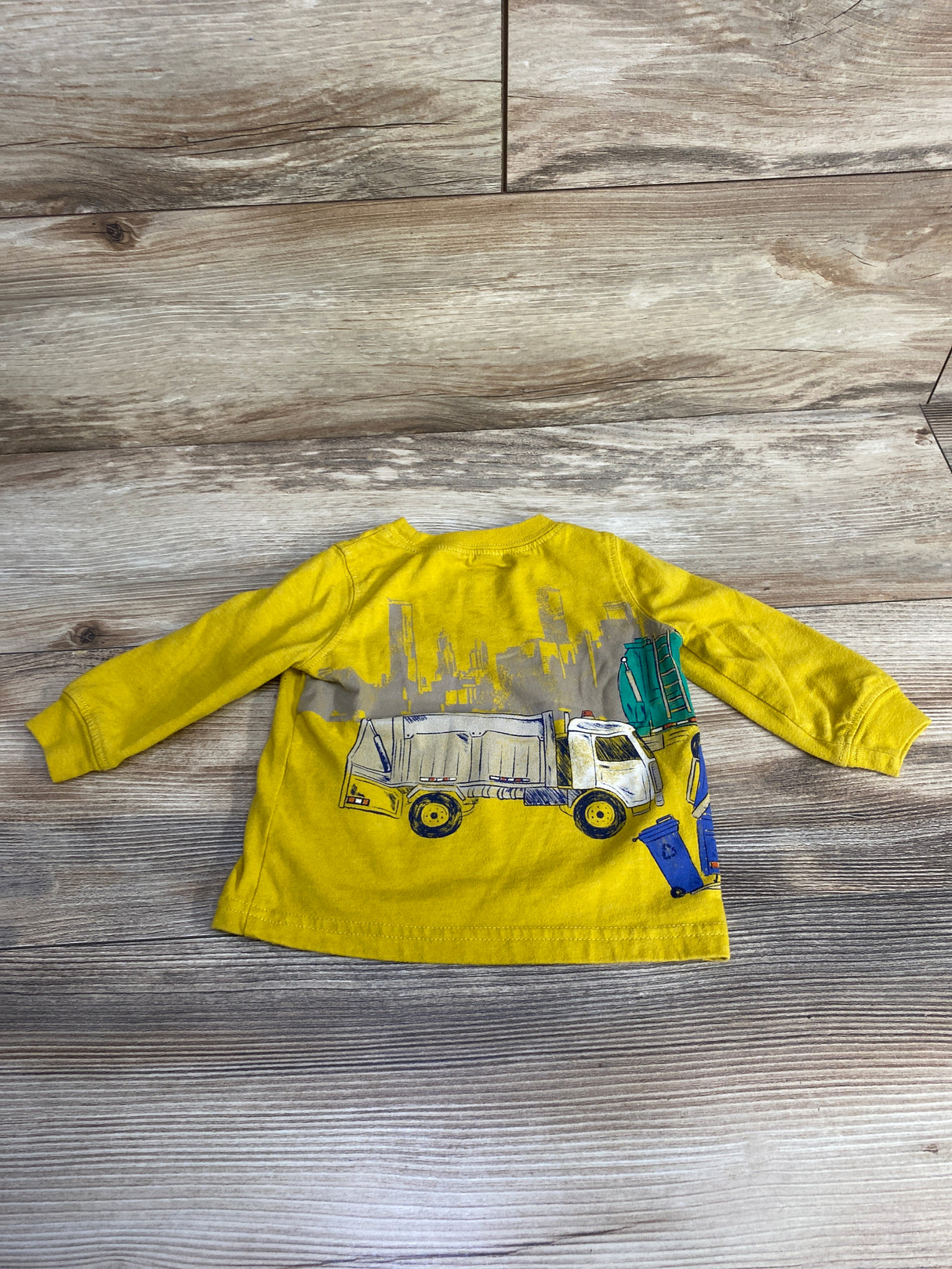 Carter's Long Sleeve Shirt Yellow sz 6m