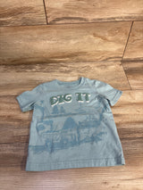 Carter's Dig It Shirt Blue sz 18m