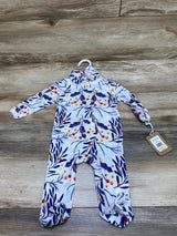 NEW Mini Hop 2pc Sleeper & Headband White sz 9m