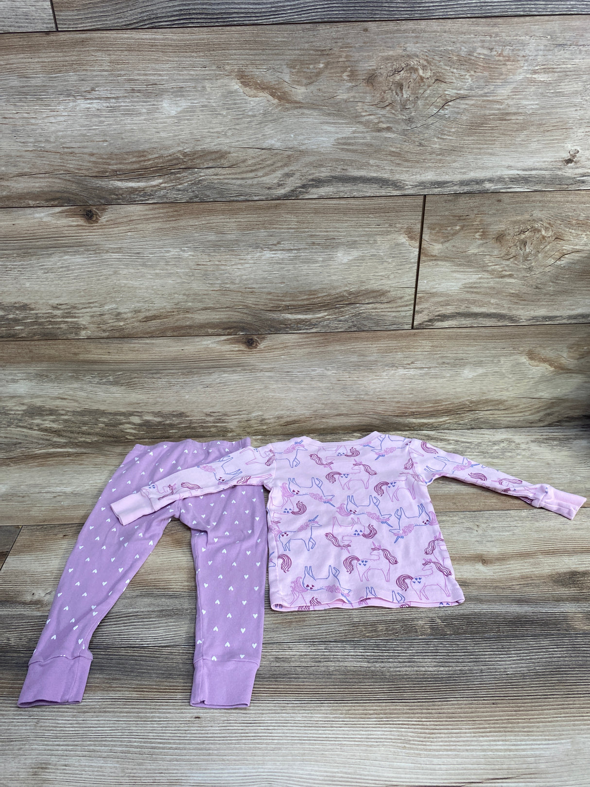 Carter's 2pc Unicorn Pajama Set Pink sz 18m