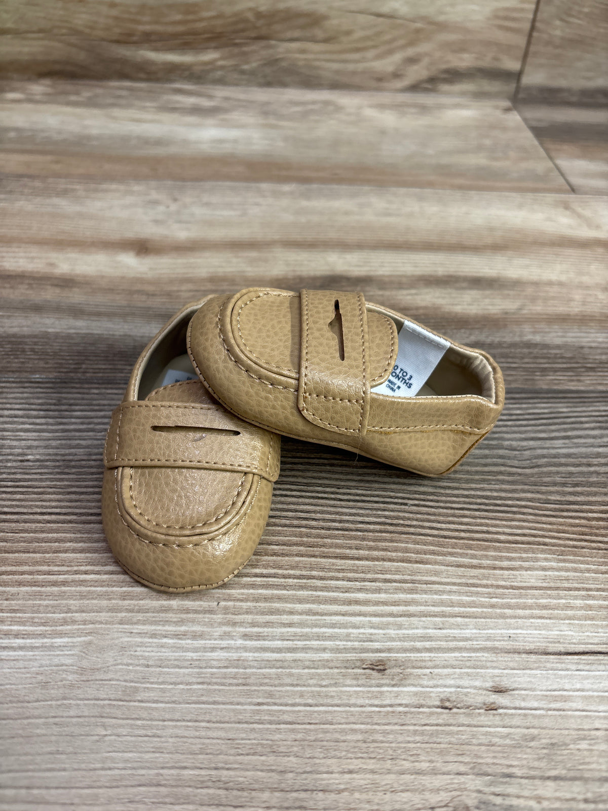 Janie & Jack Penny Loafer Shoes Tan sz 1/2c