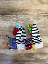 Bigib 4pc Wrist Rattle & Foot Finger Set