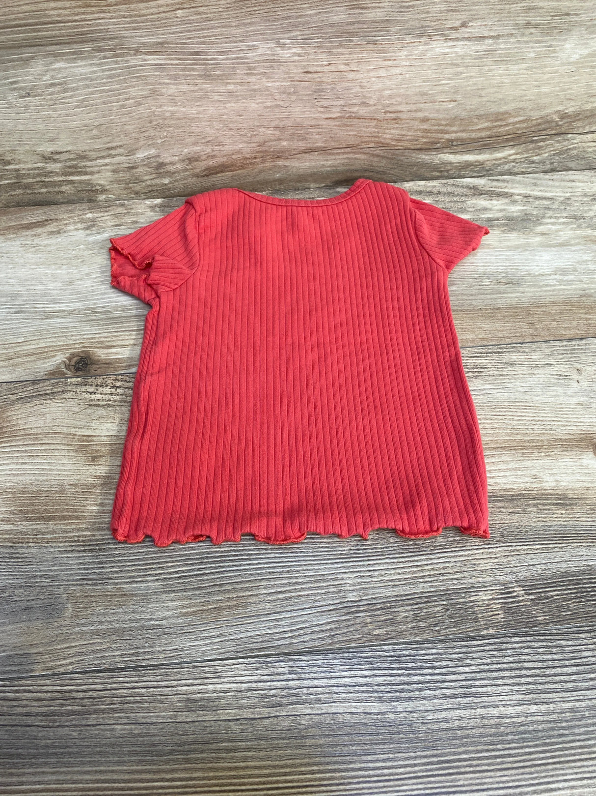 Just One You Ribbed Shirt Red sz 9m