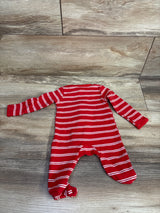 Simple Joys Whale Print Sleeper Red sz Newborn