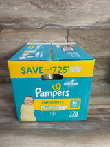 NEW Pampers Swaddlers Size Newborn 174ct.