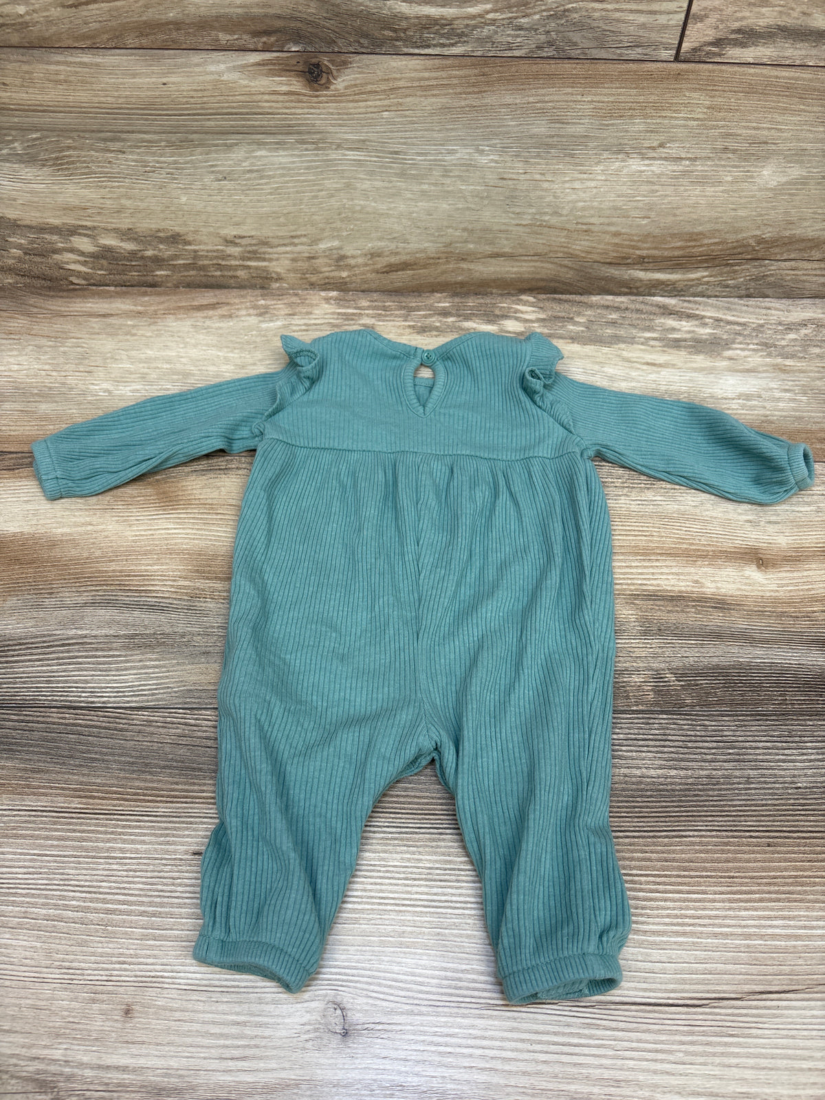 Old Navy Ribbed Coverall Teal sz 0-3m