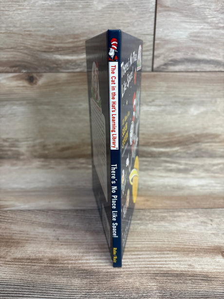 Side view of children's book 'There's No Place Like Space!' from The Cat in the Hat's Learning Library