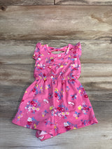 Btween Floral Shortie Romper Pink sz 12m