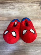 Marvel Spider Man 3D Plush Slippers Red sz 5-6c