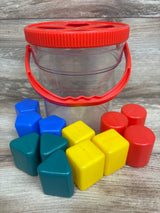 Red Box Shape Sorting Bucket