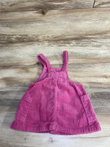 Zara Cord Tank Dress Hot Pink sz 9-12m