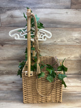 NWOT Juexica Baby Shower Crate Closet Wicker Welcome Box