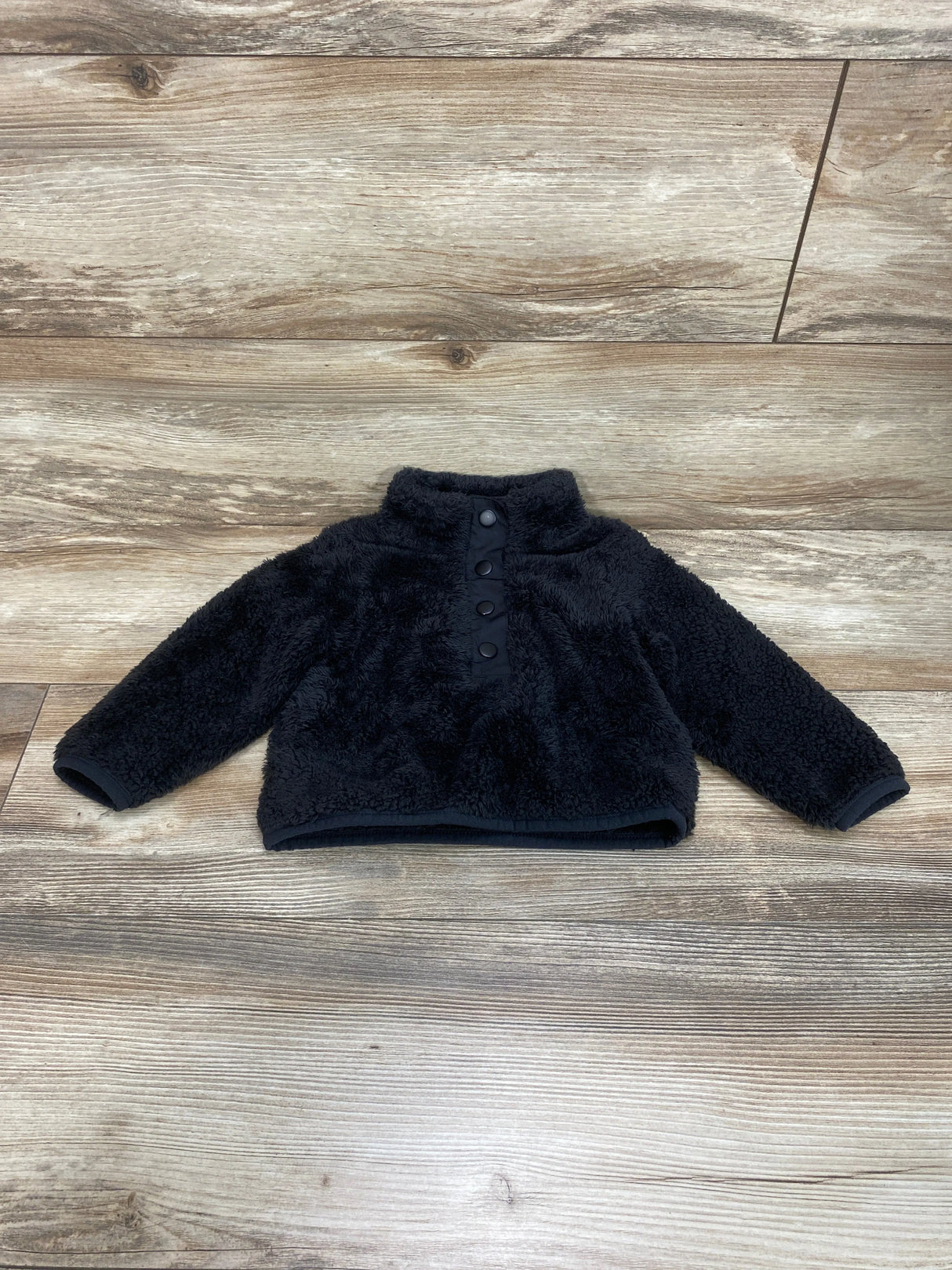 Wonder Nation Fleece Pullover Black sz 18m