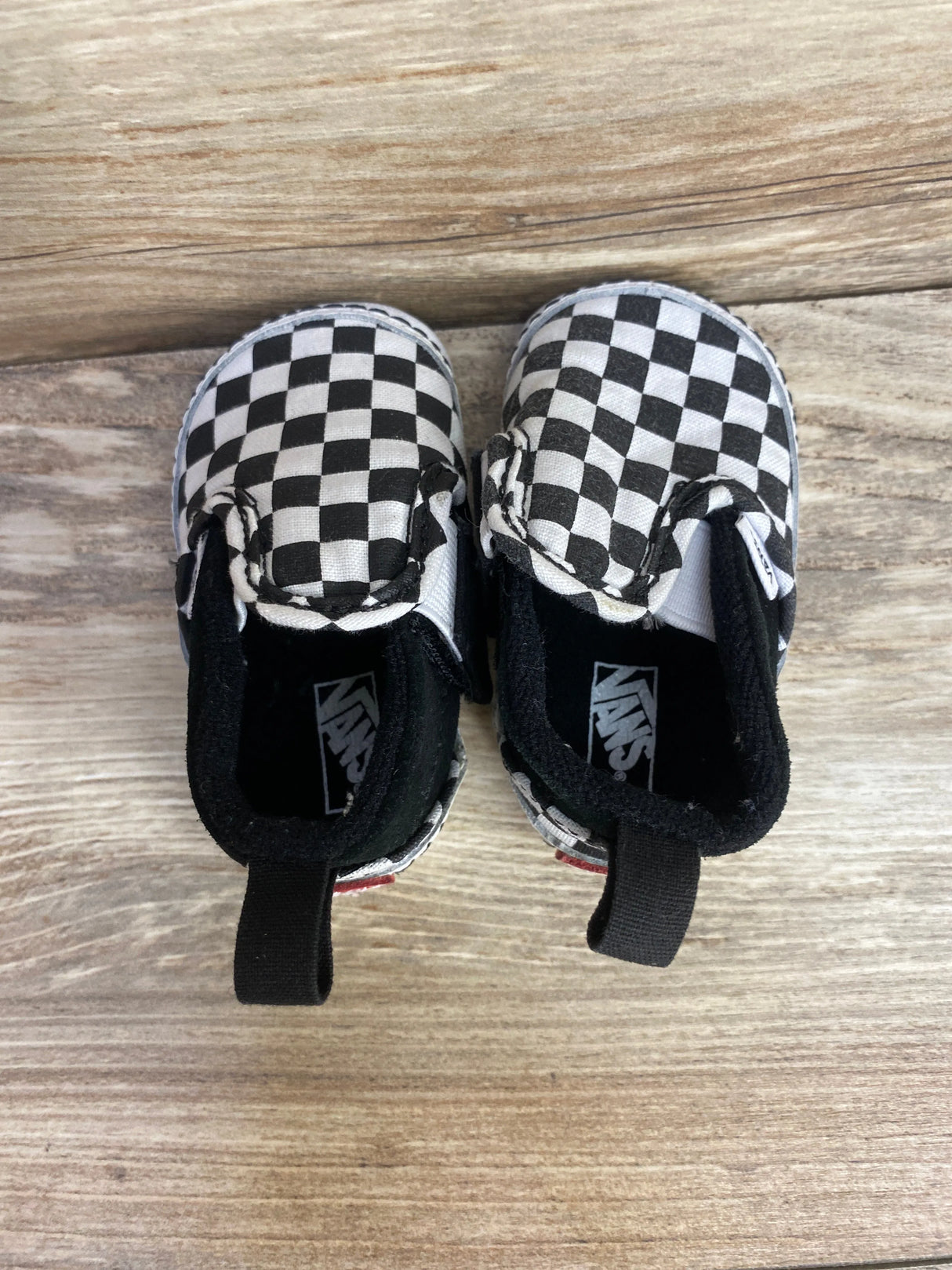 Vans Infant Slip-On V Crib Checkerboard sz 2c