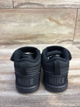 Nike Court Borough Mid TD 'Triple Black' Sneakers sz 6c