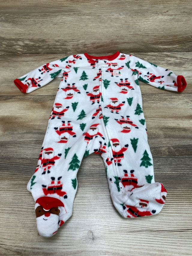 Just One You Santa Blanket Sleeper White sz 3m - Me n Mommy To Be