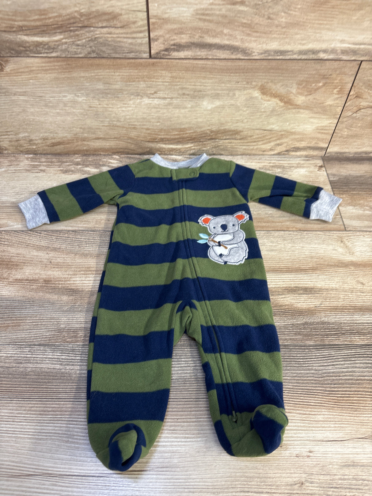 Carter's Koala Blanket Sleeper Green sz 3m