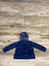 Athletic Works Camo Full Zip Jacket Blue sz 12m