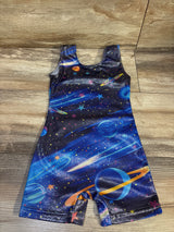 Aideaone Gymnastics Leotard Navy sz 3/4T