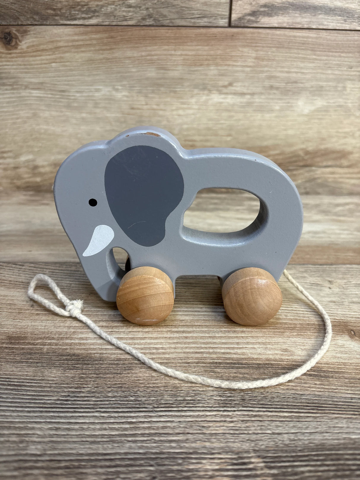 Hape Elephant Wooden Push and Pull
