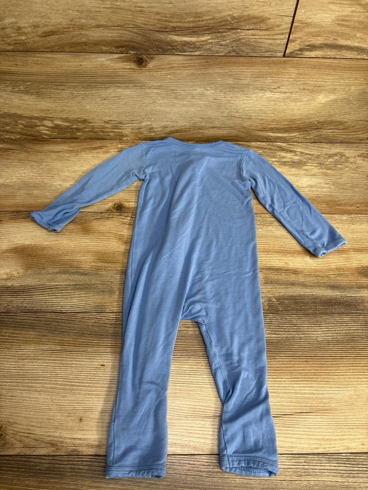 Larkspur Bamboo Zip Romper Blue sz 12-18m