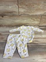 Disney Baby Winnie the Pooh 2pc Bodysuit & Pants Set Beige sz 0/3m