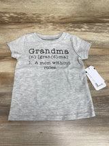 NEW Start Up Kids Grandma Shirt Grey sz 2T