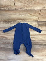Old Navy Ribbed Sleeper Blue sz Newborn
