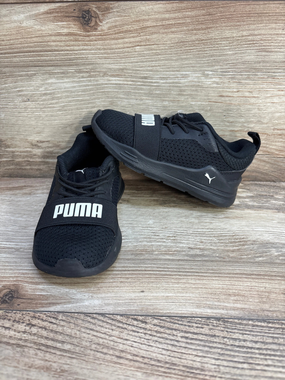 Puma Wired Run Sneakers Black sz 7c - Me n Mommy To Be