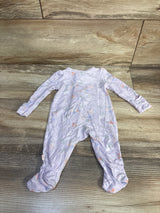 Huggies Floral Viscose Sleeper Purple sz Newborn