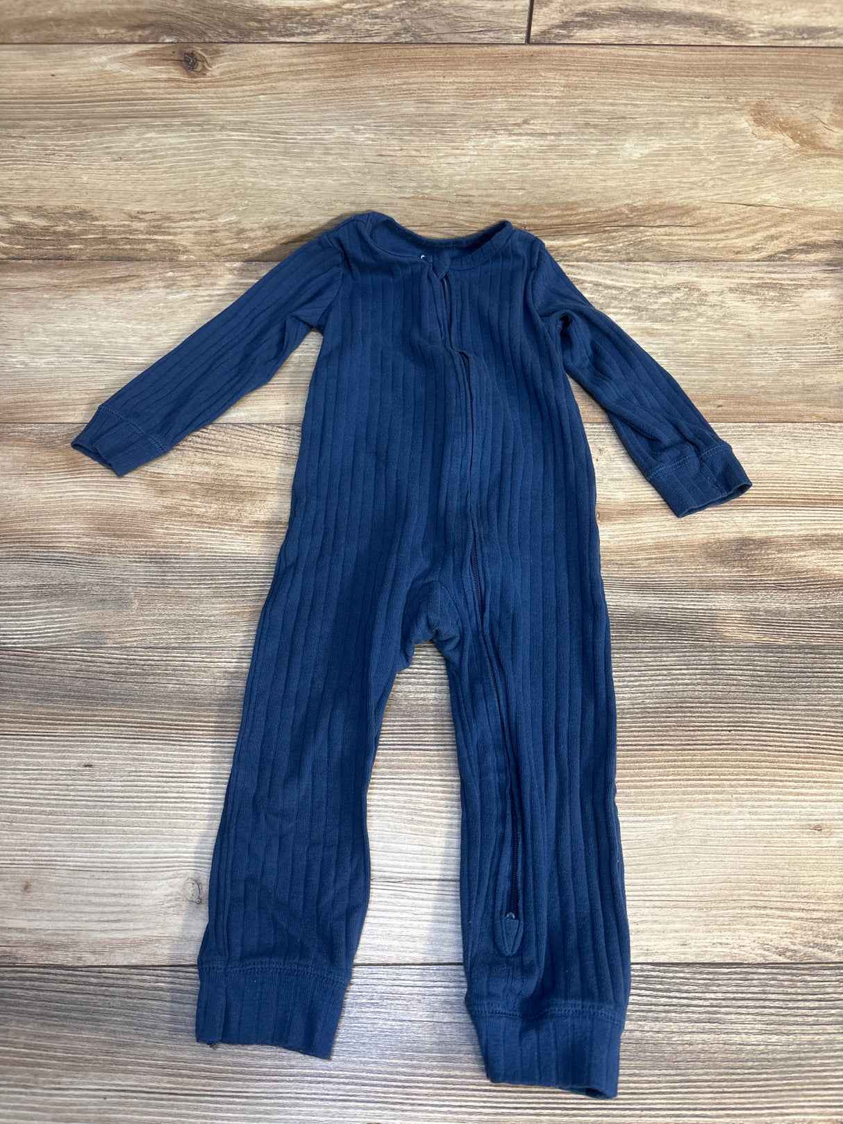 Carter's Ribbed Footless Sleeper Navy sz 18m